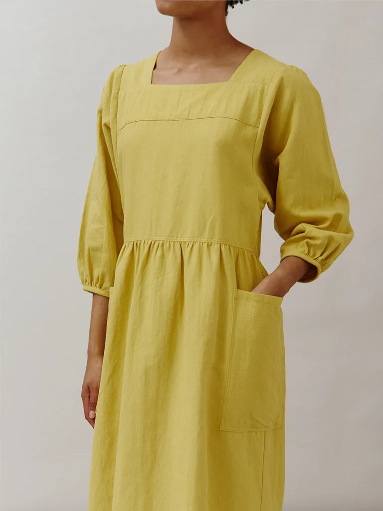 Sideline Lotte Dress in Yellow