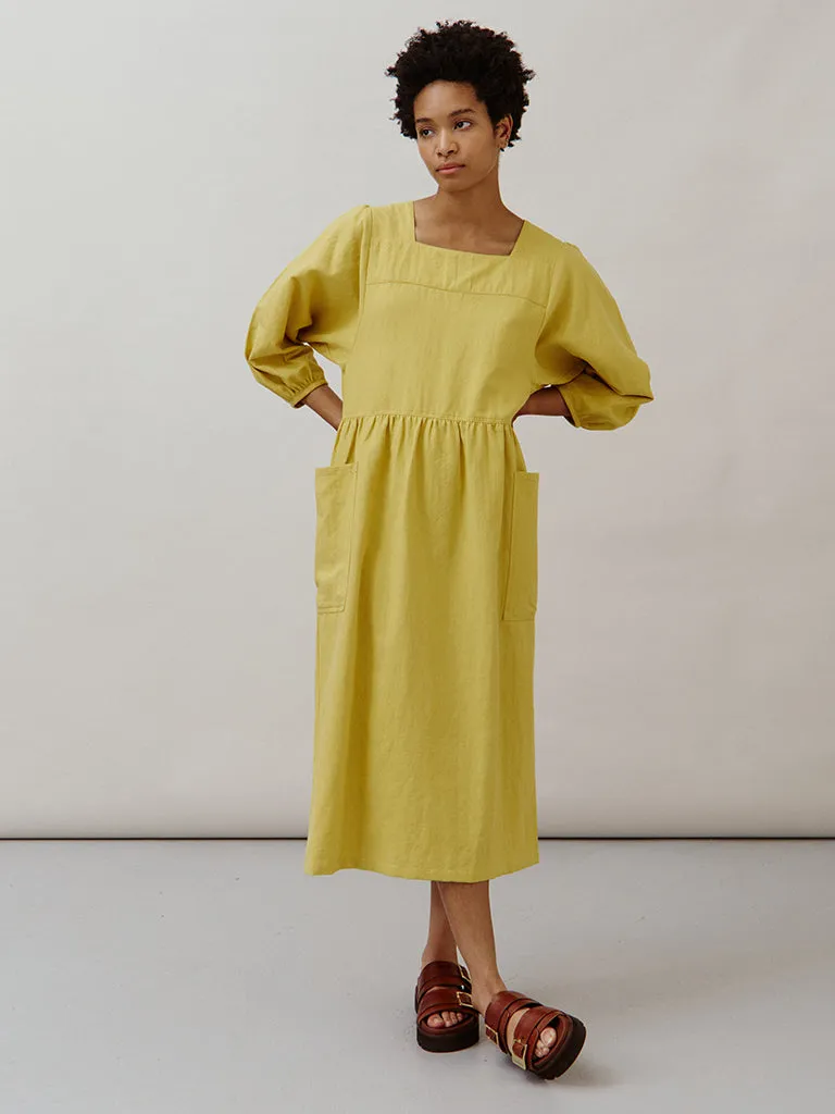 Sideline Lotte Dress in Yellow