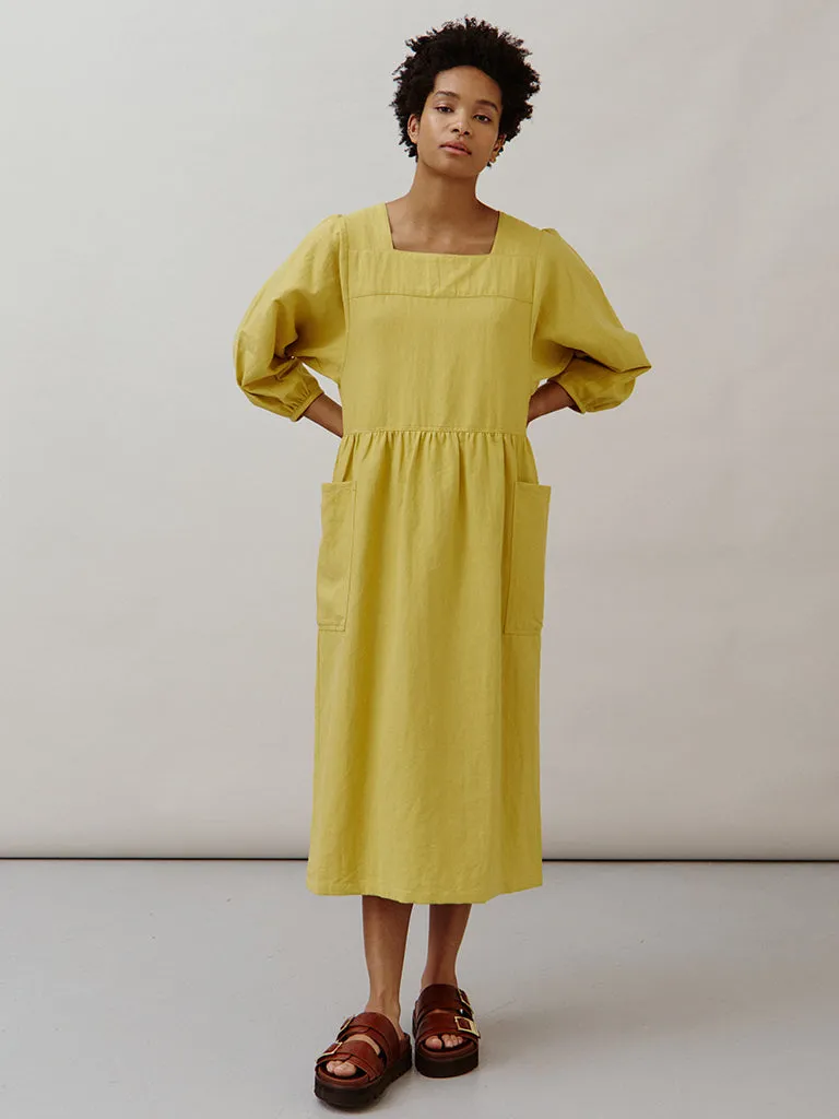 Sideline Lotte Dress in Yellow