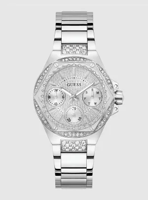Silver Crystal Envy Watch Guess