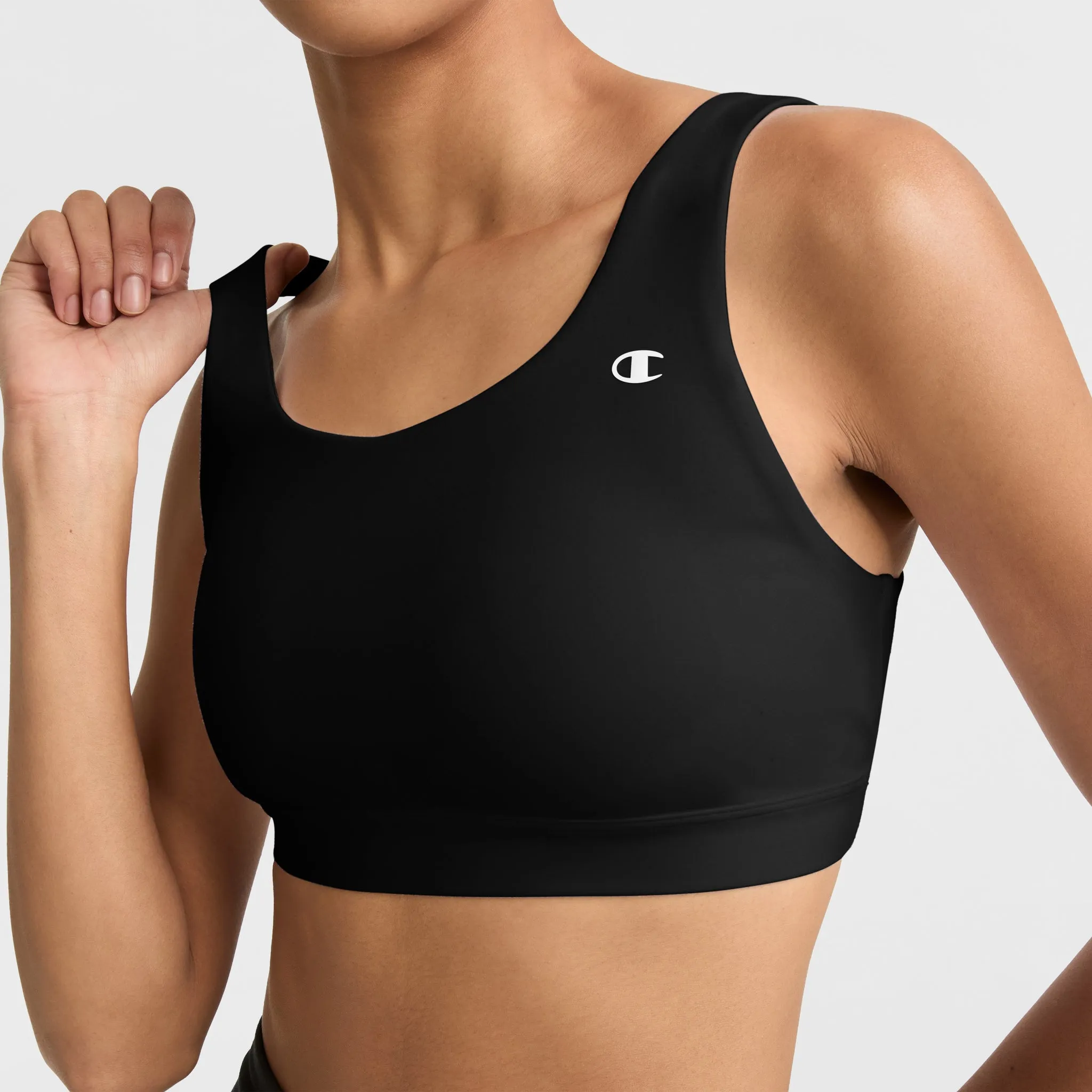 Soft Touch Sports Bra, C Logo
