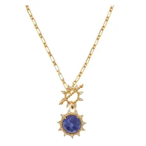 Soru Hand Made 18ct Gold Plated Solid Silver Nox Necklace