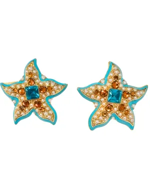 St. Barths La Robe Clip-On Starfish Stud Earring
