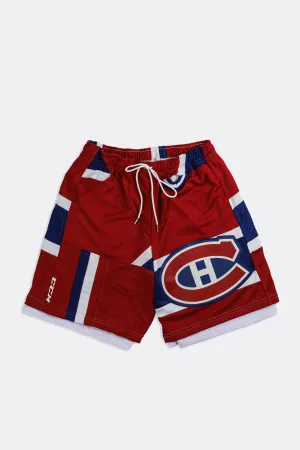 Unisex Rework Canadiens NHL Jersey Shorts - Women-M, Men -S Frankie