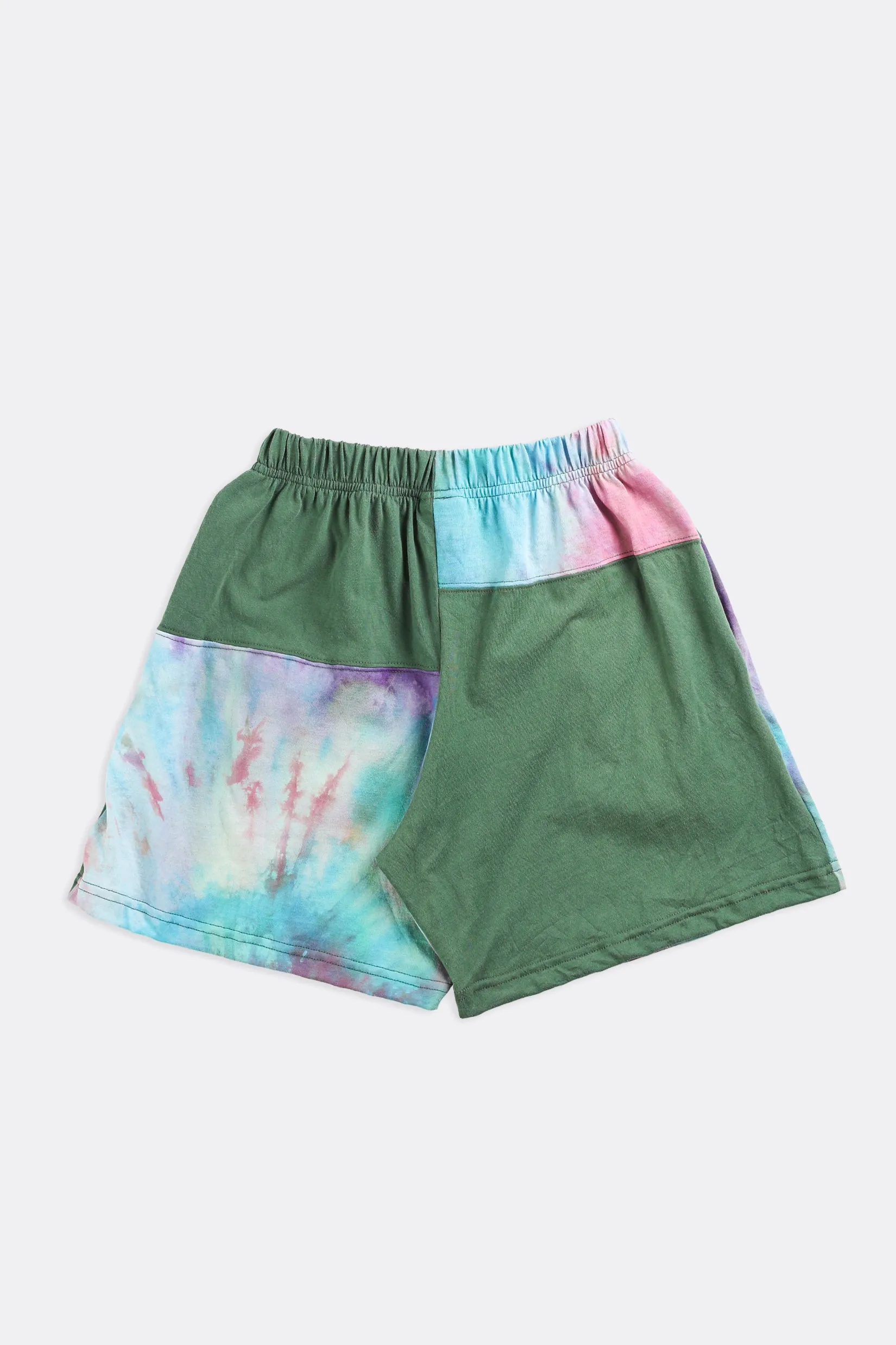 Unisex Rework Patchwork Tee Shorts - Women's XS, Men's XXS Frankie