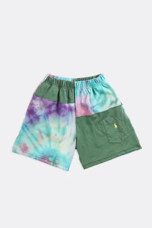 Unisex Rework Patchwork Tee Shorts - Women's XS, Men's XXS Frankie