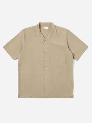 Universal Works Camp II Shirt in Summer Oak