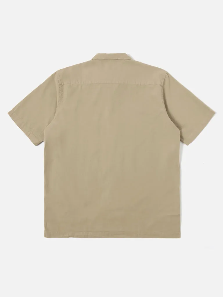 Universal Works Camp II Shirt in Summer Oak