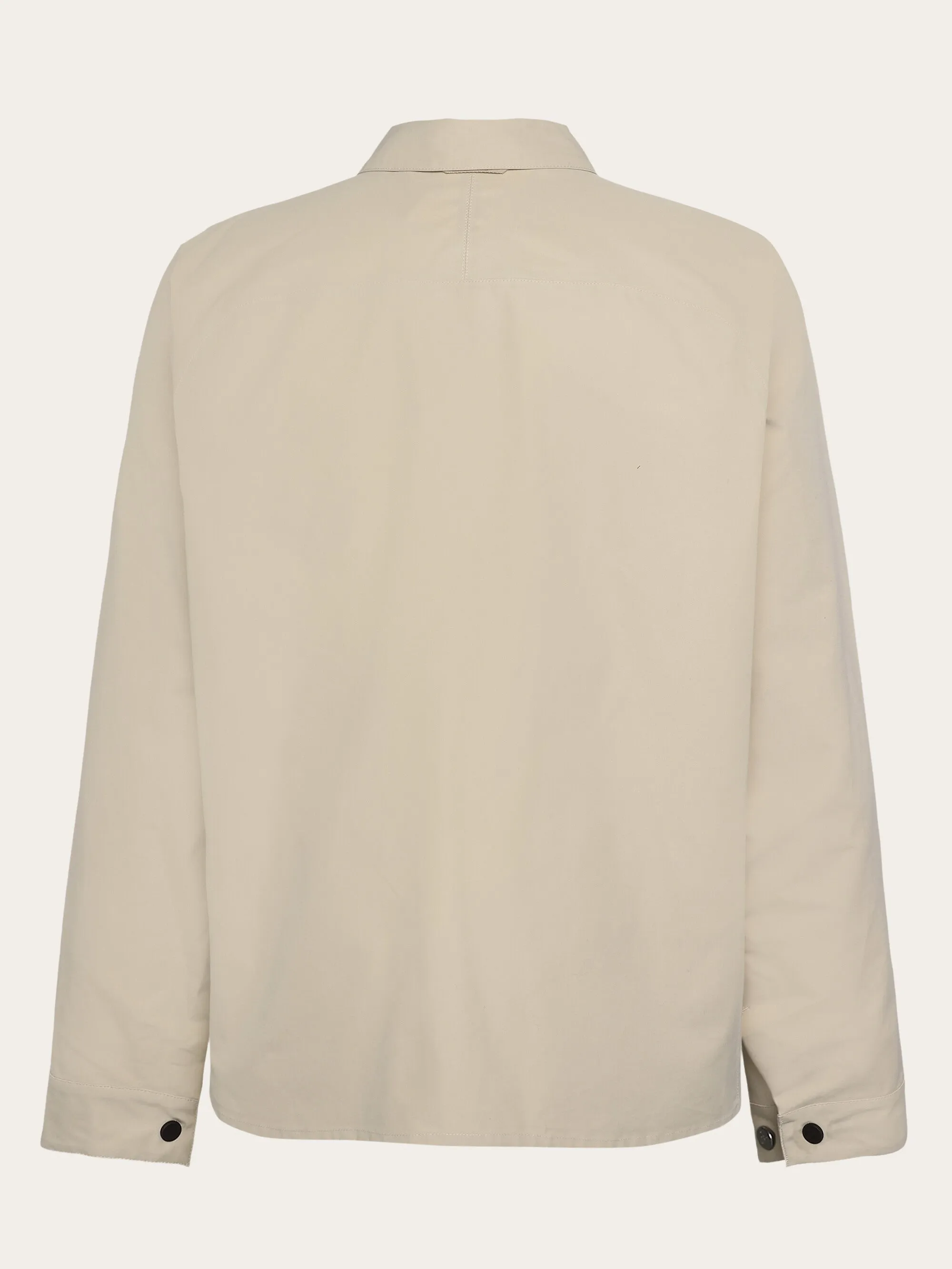 Vent Canvas 200 Classic Jacket - GOTS/Vegan - Light feather gray Knowledge Cotton