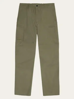 Vent Canvas 200 classic pants - GOTS/Vegan - Burned Olive Knowledge Cotton
