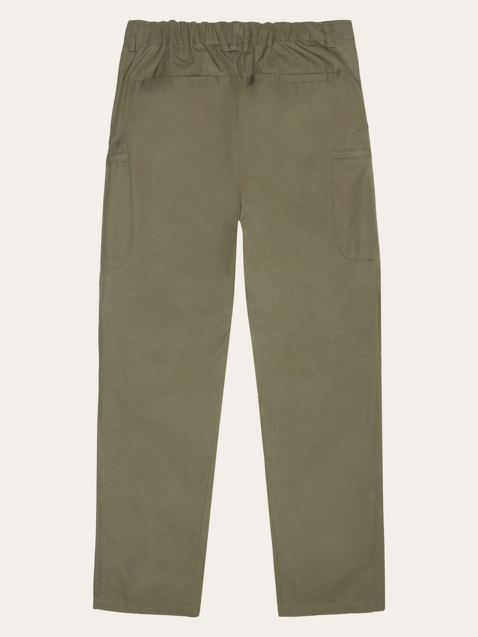 Vent Canvas 200 classic pants - GOTS/Vegan - Burned Olive Knowledge Cotton
