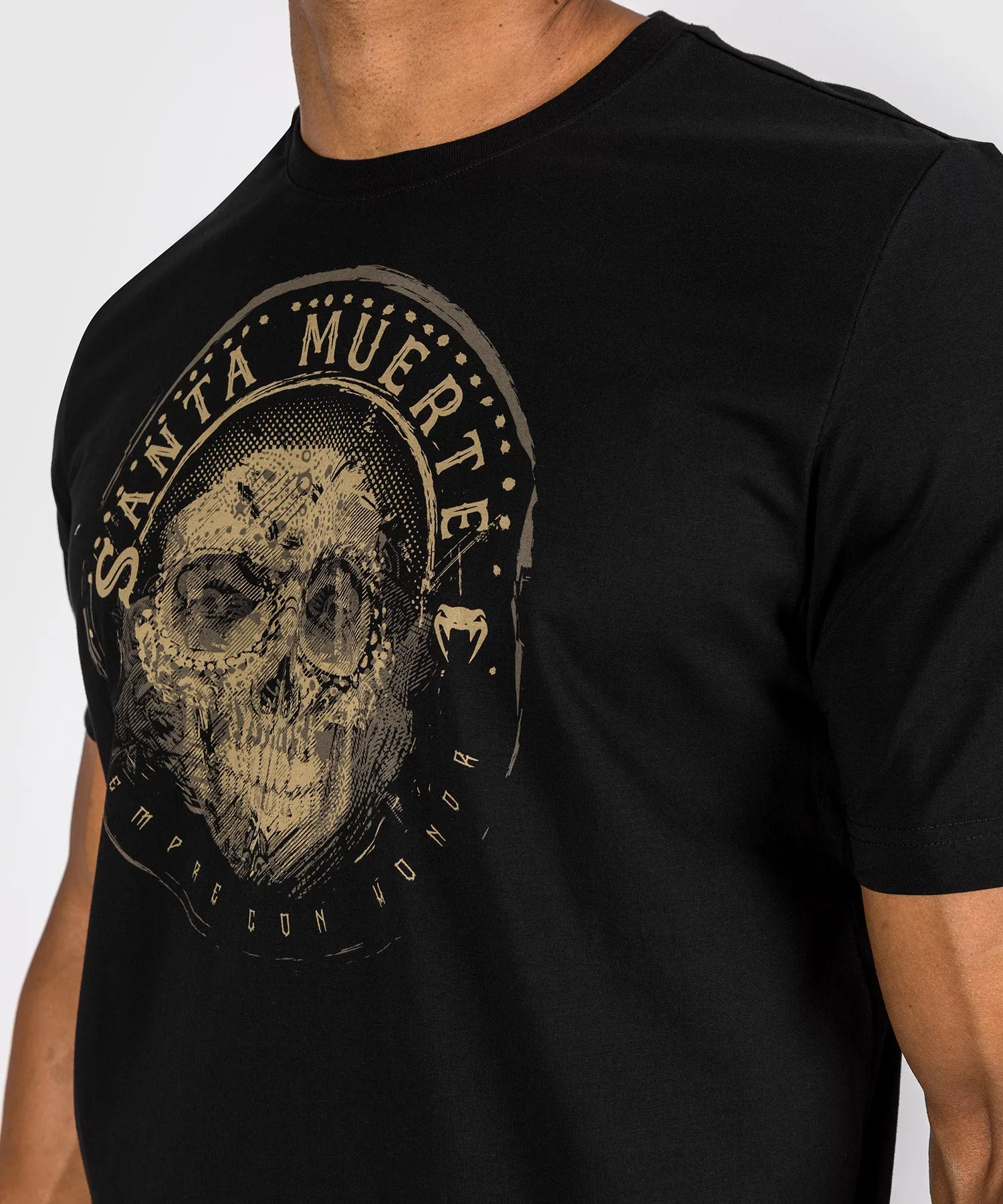 Venum Santa Muerte Dark Side - T-shirt - Black/Brown