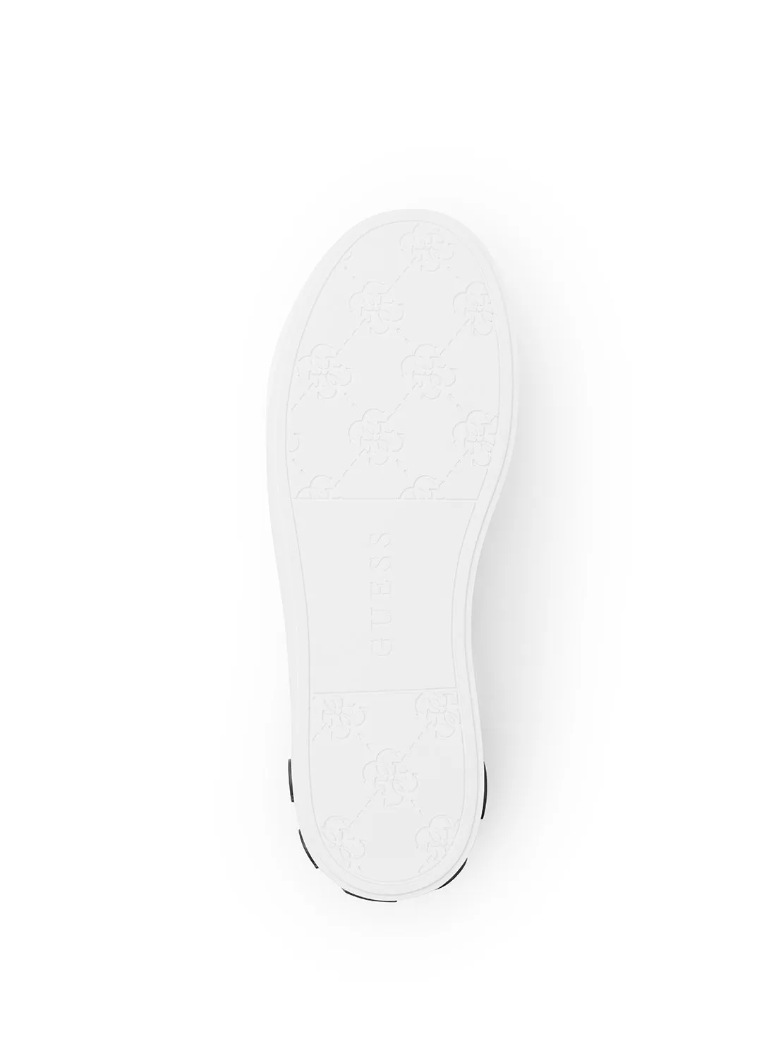 White Corlan Logo Sneakers Guess