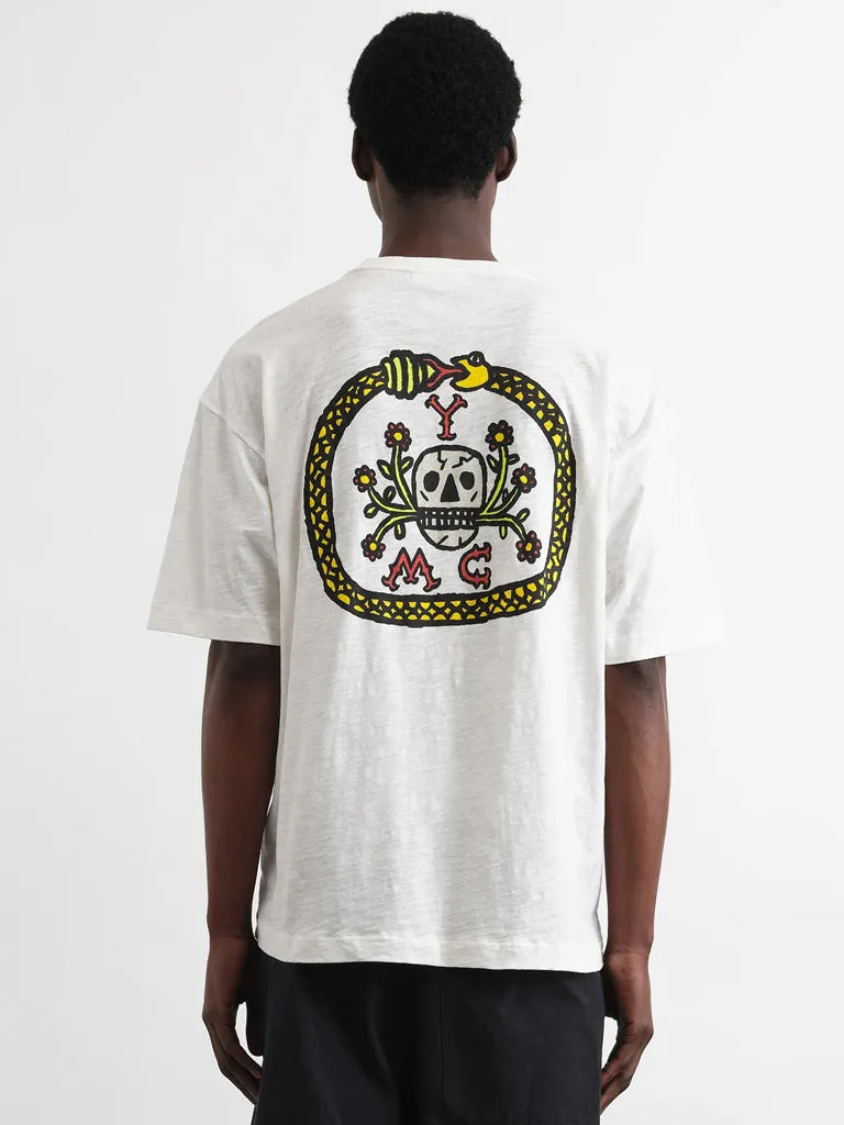 YMC Triple Tailchaser Tee in White