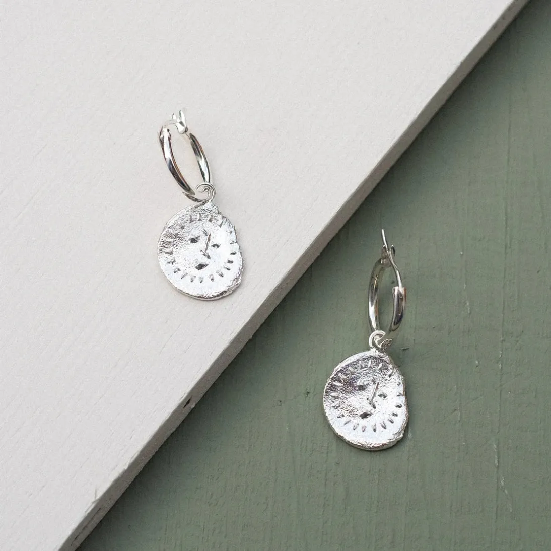 Zoe Morton Sunshine Earrings in Silver